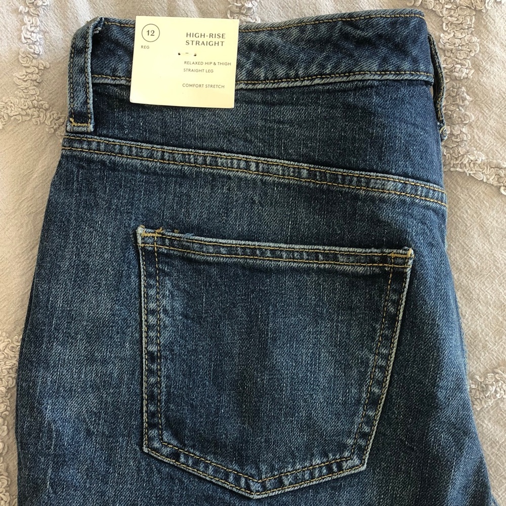 Universal Thread High Rise Straight Jeans Size 12